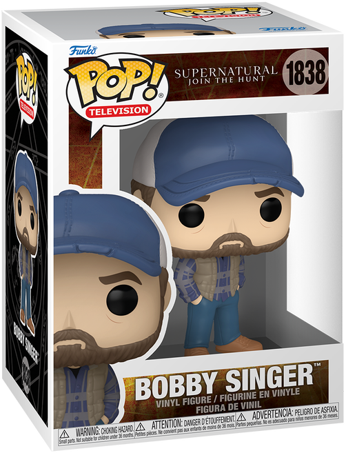 FUNKO POP! Vinilinė figūrėlė: Supernatural Join the Hunt - Bobby Singer, 9 cm