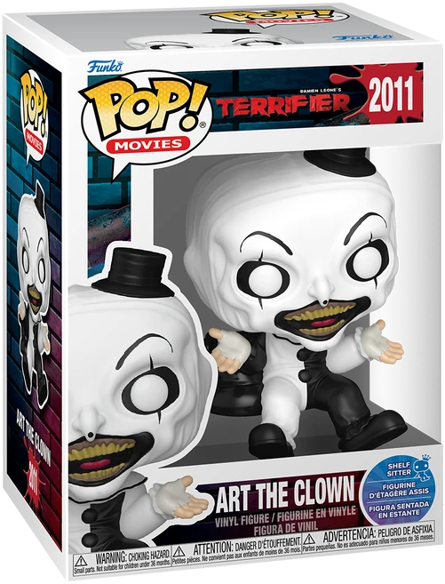 FUNKO POP! Vinilinė figūrėlė: Terrifier - Art the Clown (Shelf Sitter)