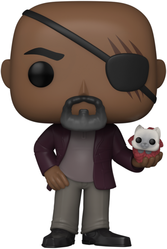 FUNKO POP! Vinilinė figūrėlė: The Marvels - Nick Fury Fury aprašymas - Prekės nuotrauka