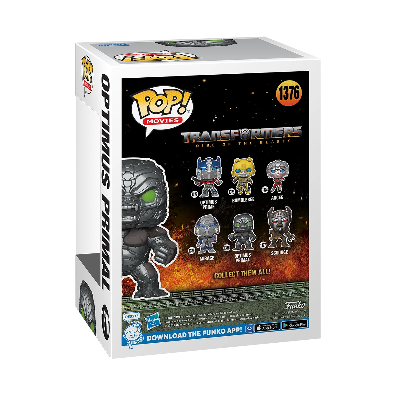 FUNKO POP! Vinilinė figūrėlė: Transformers - Optimus Primal