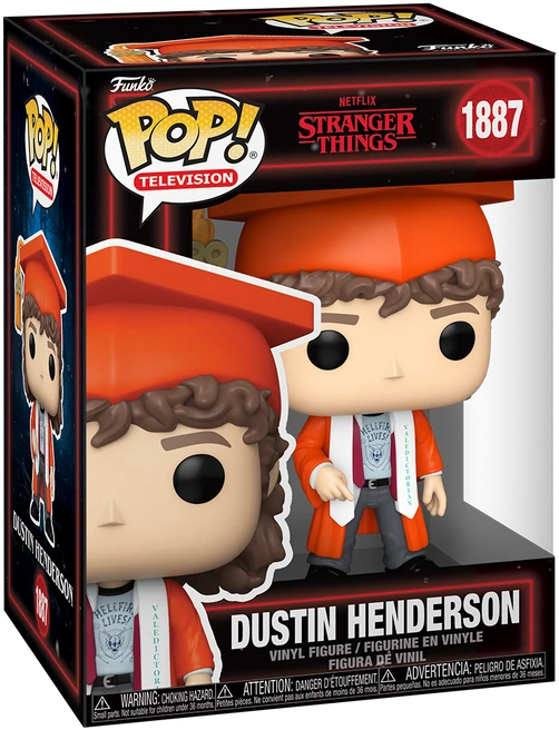 FUNKO POP! Vinilinė figūrėlė: TV: Stranger Things S5 - Dustin (Graduation)