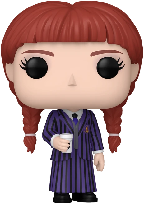 FUNKO POP! Raktų pakabutis: Wednesday - Agnes Demille, 9 cm aprašymas - Prekės nuotrauka