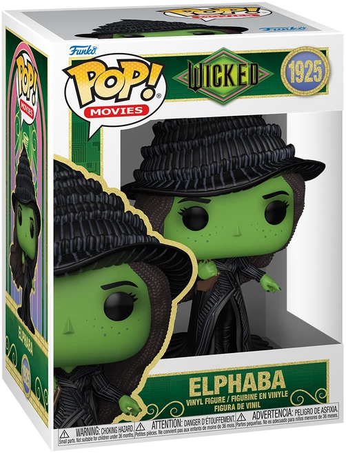 FUNKO POP! Vinilinė figūrėlė: Wicked - Elphaba, 9 cm