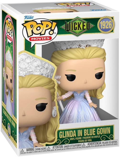 FUNKO POP! Vinilinė figūrėlė: Wicked - Glinda in Mėlyna Gown, 9 cm