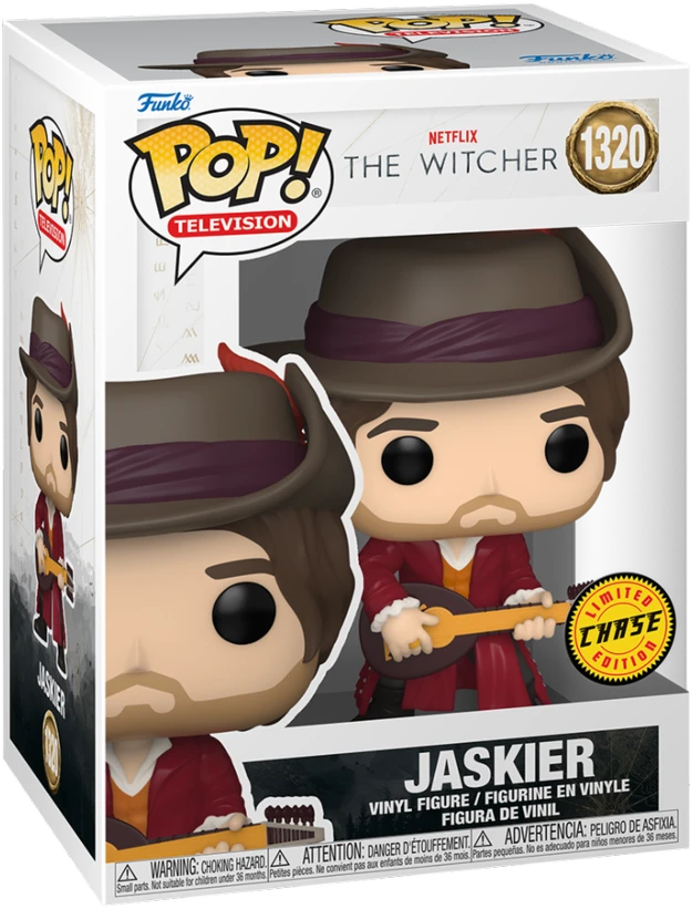 FUNKO POP! Vinilinė figūrėlė: Witcher - Jaskier (with chase), 11,4 cm