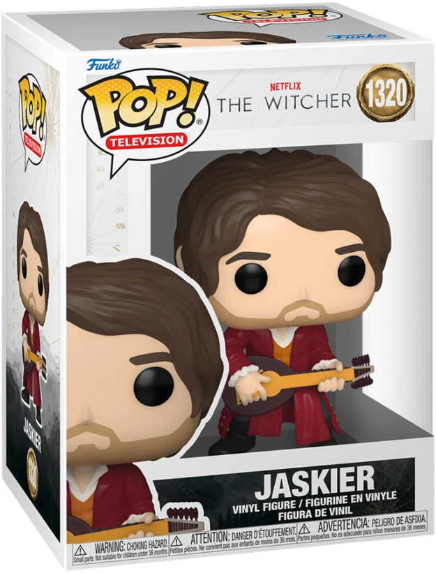 FUNKO POP! Vinilinė figūrėlė: Witcher - Jaskier (with chase), 11,4 cm