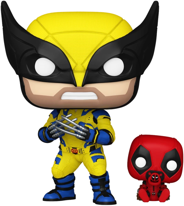 FUNKO POP! Vinilinė figūrėlė: Marvel: Deadpool & Wolverine - Wolverine, 9 cm