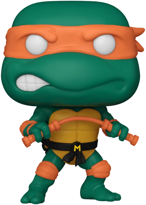 FUNKO POP! Vinilinė figūrėlė: Teenage Mutant Ninja Turtles - Mikelandželas, 9 cm