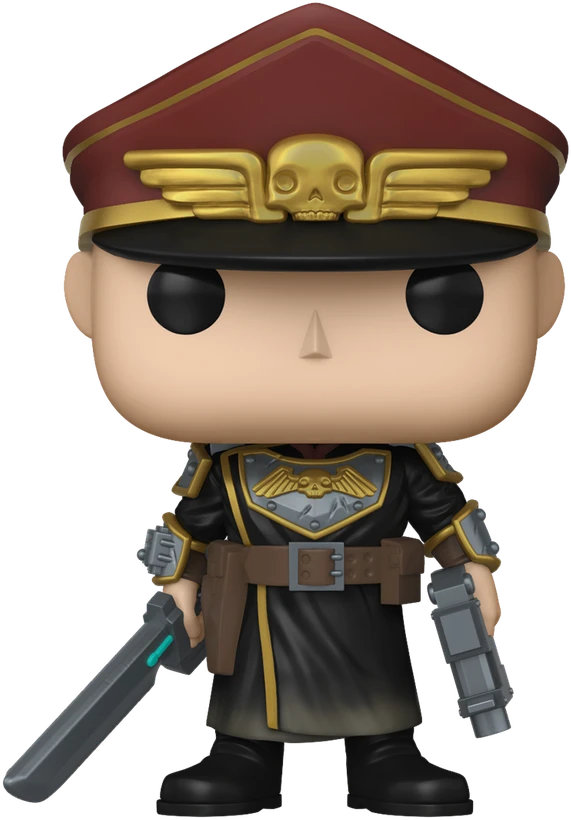 FUNKO POP! Vinilinė figūrėlė: Total War: Warhammer 40,000 - Astra Militarum Commissar, ~10.4 cm