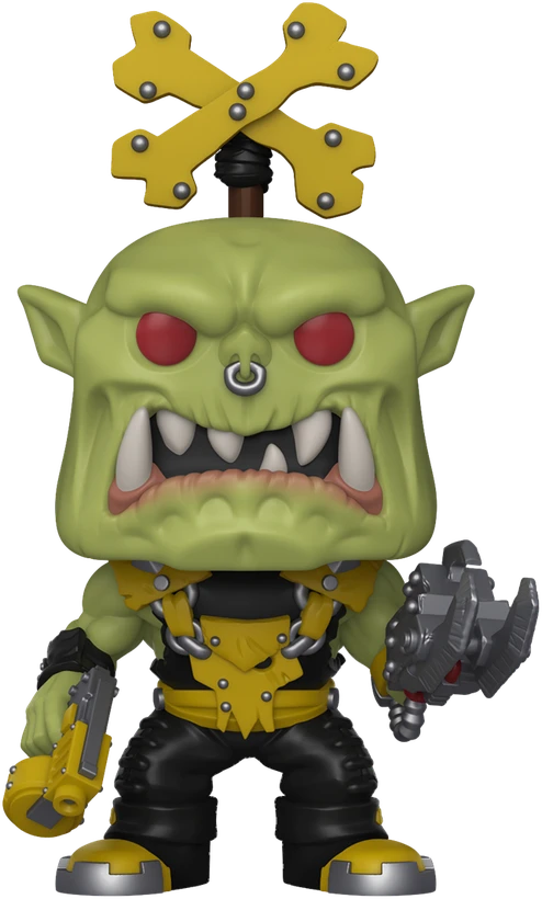 FUNKO POP! Vinilinė figūrėlė: Total War: Warhammer 40,000 - Ork Nob, ~12.7 cm