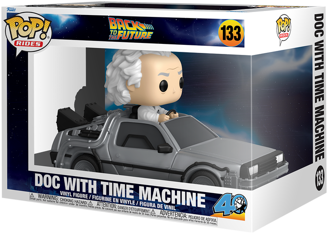 FUNKO Rides Deluxe: Back To The Future - Doc with Time Machine