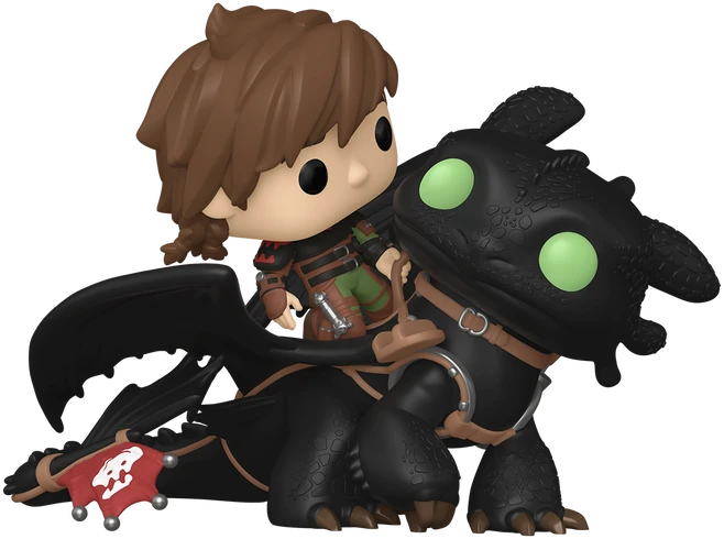 FUNKO POP! Vinilinė figūrėlė: How to Train Your Dragon - Hiccup & Toothless, 14 cm