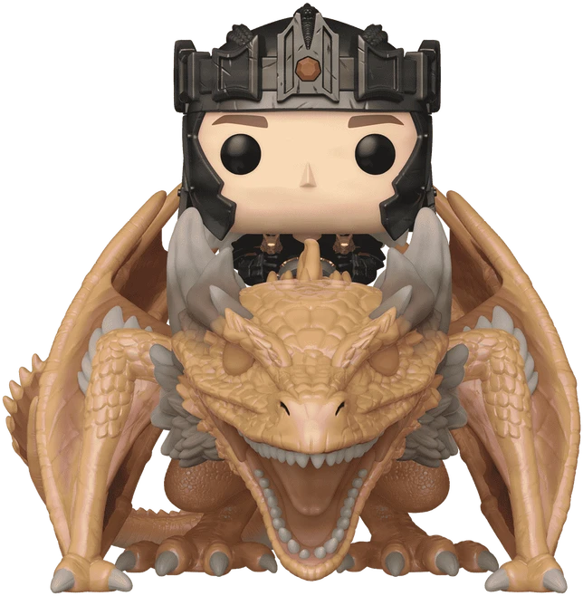 FUNKO POP! Vinilinė figūrėlė: Game of Thrones: House of the Dragon - Aegon Targaryen with Sunfyre, 14 cm