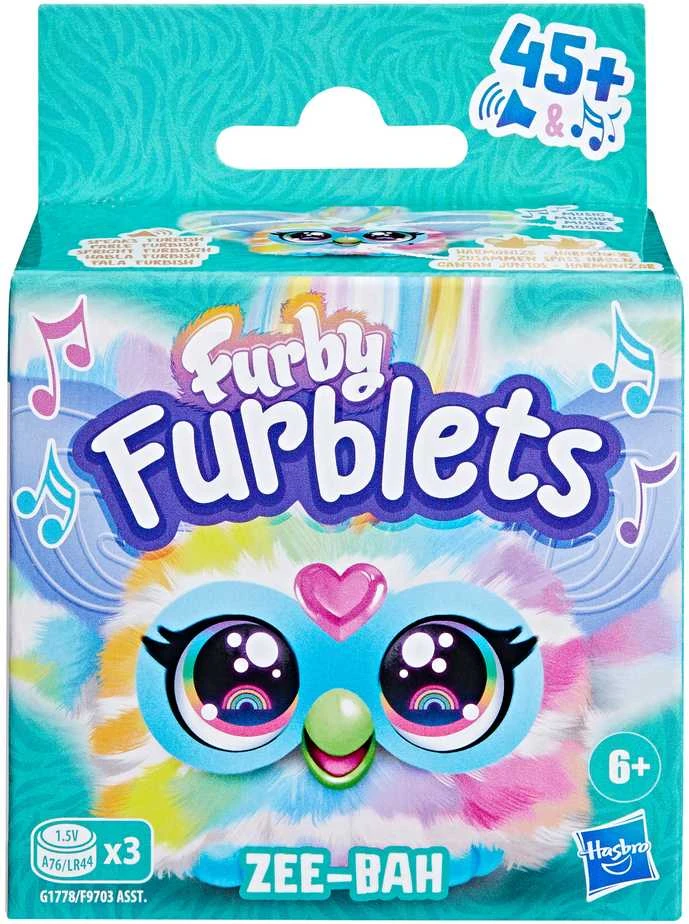 Interaktyvus pliušinis gyvūnėlis FURBY FURBLETS, 5 cm