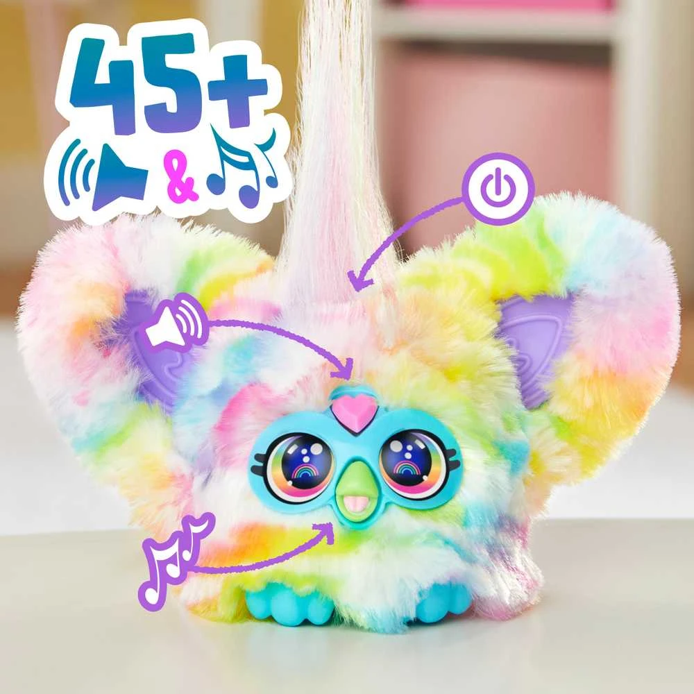 Interaktyvus pliušinis gyvūnėlis FURBY FURBLETS, 5 cm