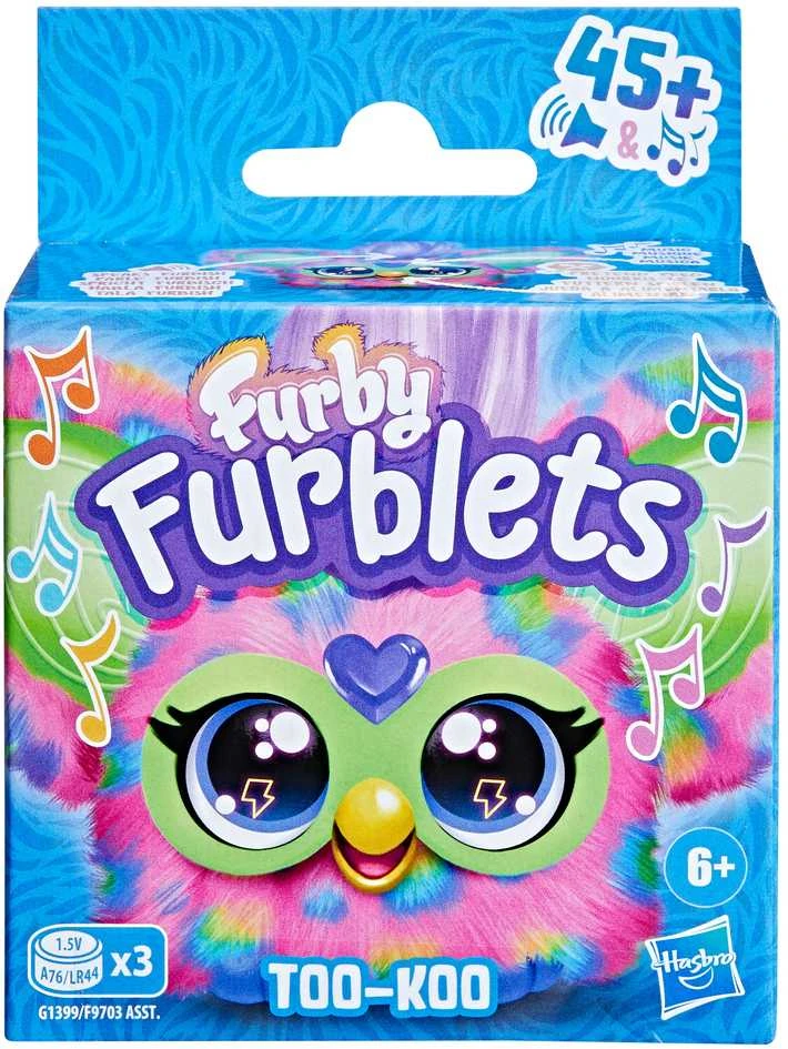 Interaktyvus pliušinis gyvūnėlis FURBY FURBLETS, 5 cm