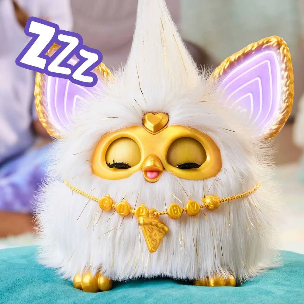 Minkštas interaktyvus žaislas Furby Gold Glam