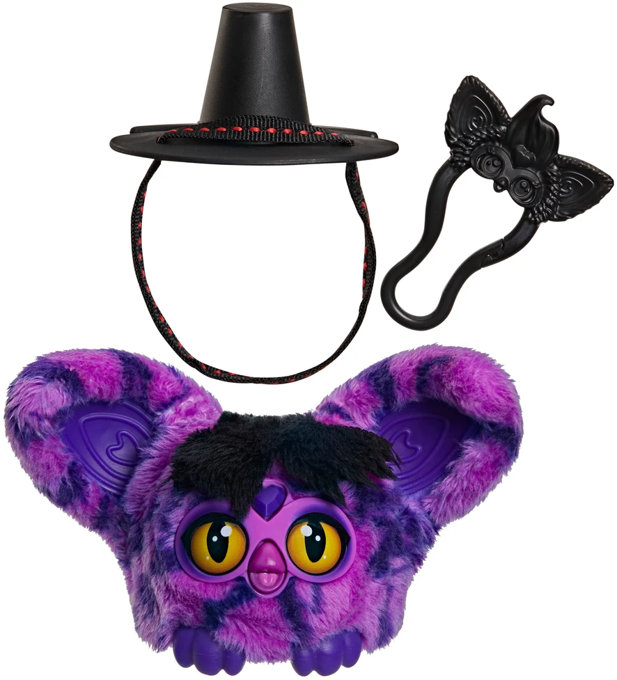 FURBY KPOP DEMON HUNTERS Interaktyvus žaislas „Furblets Saja Boy Demon“, 7,6 cm