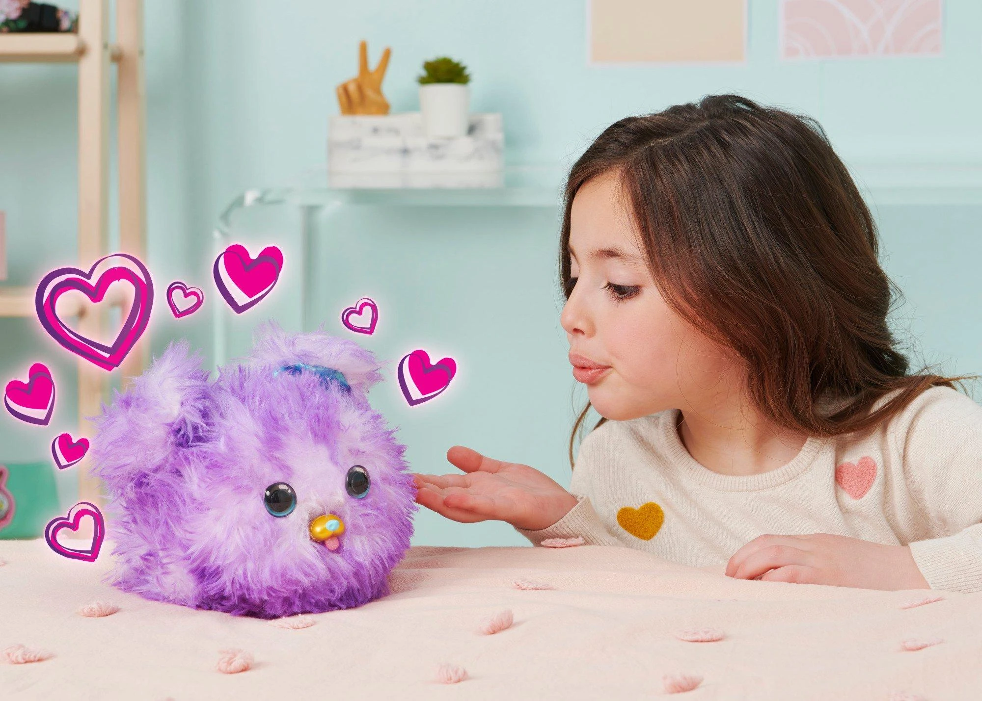 Fur Fluffs Interaktyvus šuniukas Pupper-Fluff su daugiau nei 100 garsų ir reakcijų!