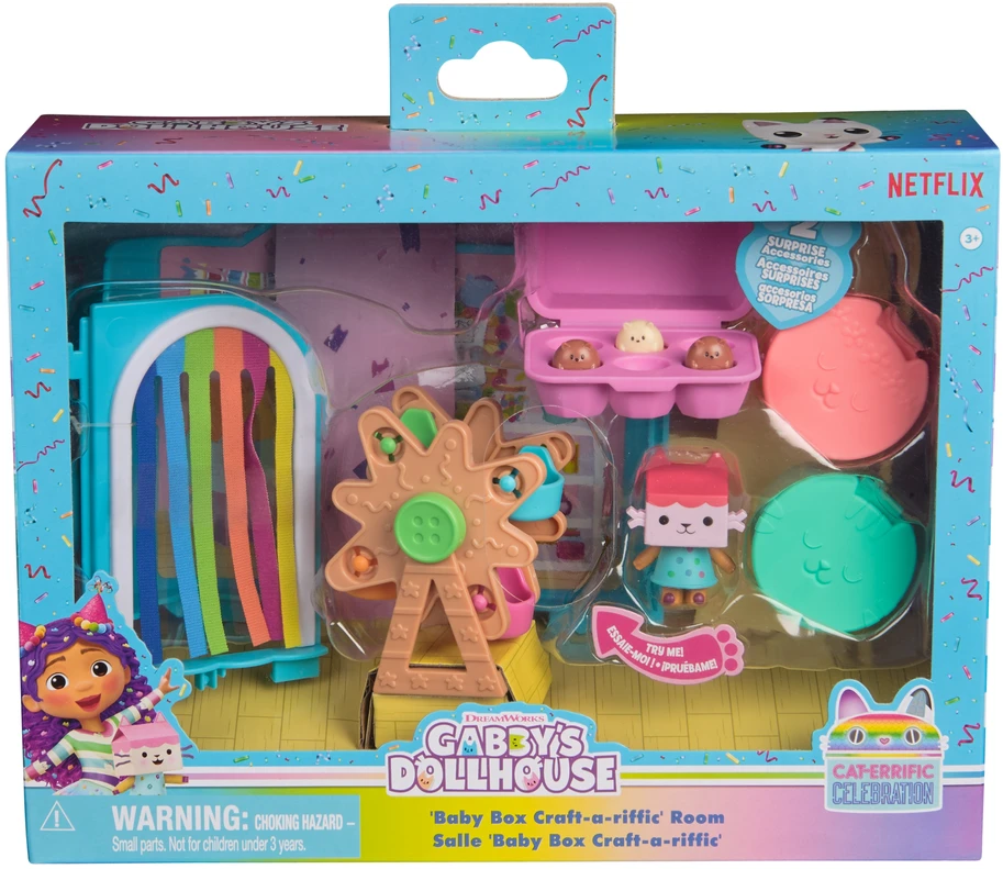 GABBY´S DOLLHOUSE Rinkinys „Prabangus kambarys“