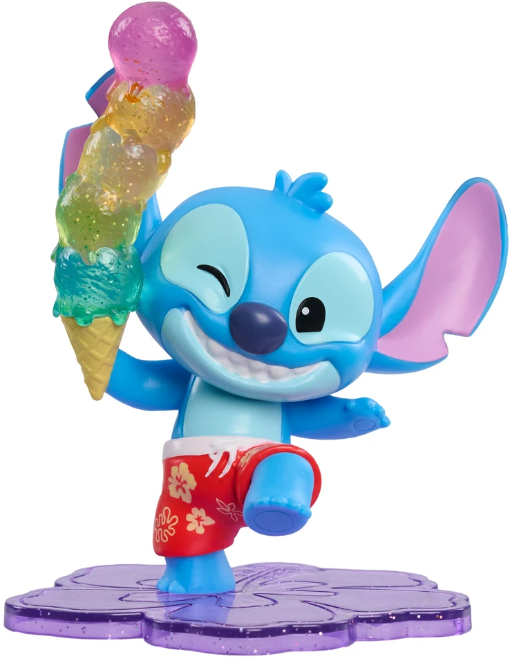 HAPPY HAUL STITCH POOL PARTY Figūrėlė uždaroje pakuotėje, 6 cm