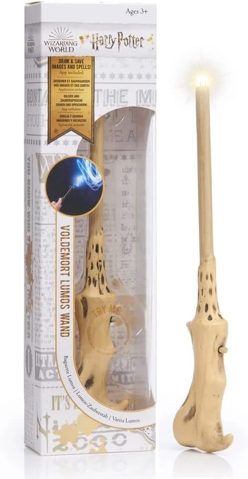 HARRY POTTER Šviečianti burtų lazdelė – Voldermort, 18 cm