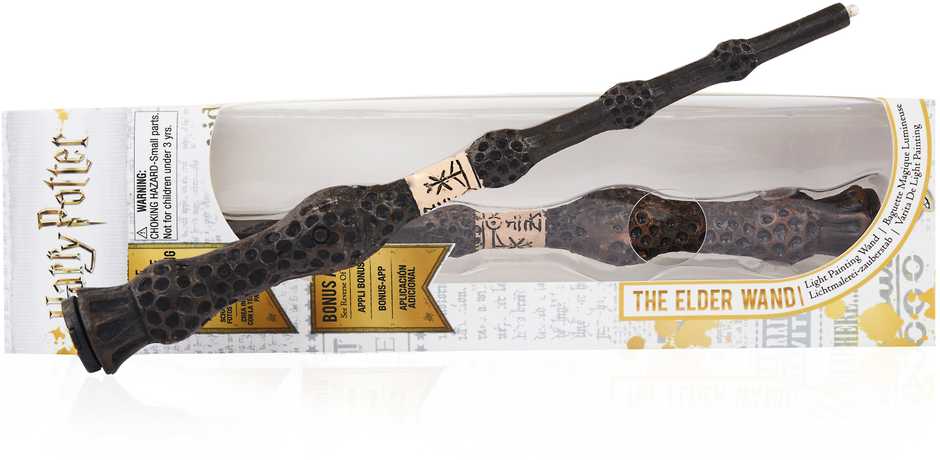 Nezatříděno HARRY POTTER Šviečianti burtų lazdelė – Elder, 18 cm
