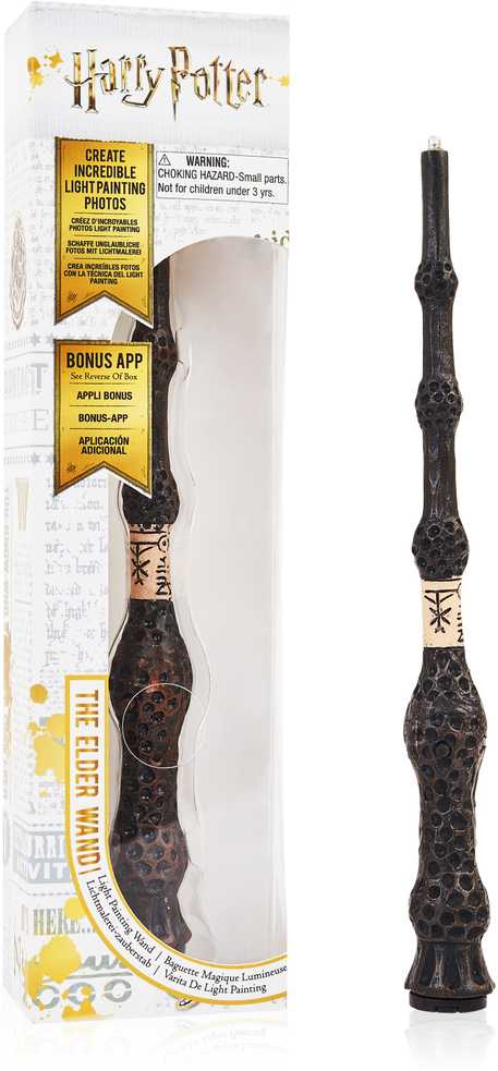 Nezatříděno HARRY POTTER Šviečianti burtų lazdelė – Elder, 18 cm