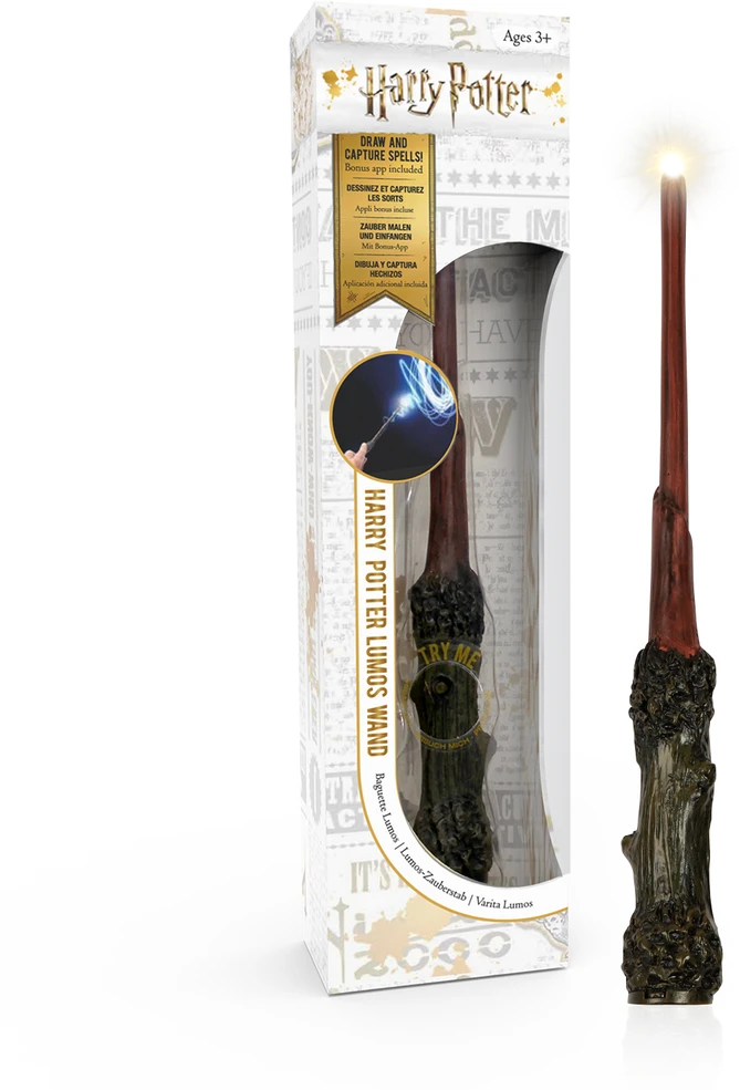 HARRY POTTER Šviečianti burtų lazdelė – , 18 cm