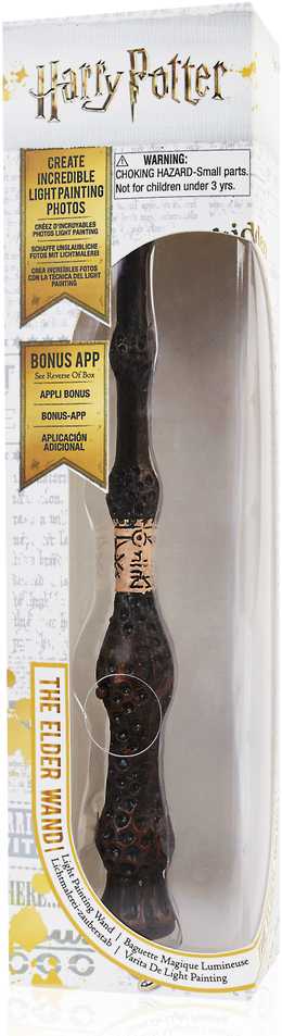 Nezatříděno HARRY POTTER Šviečianti burtų lazdelė – Elder, 18 cm