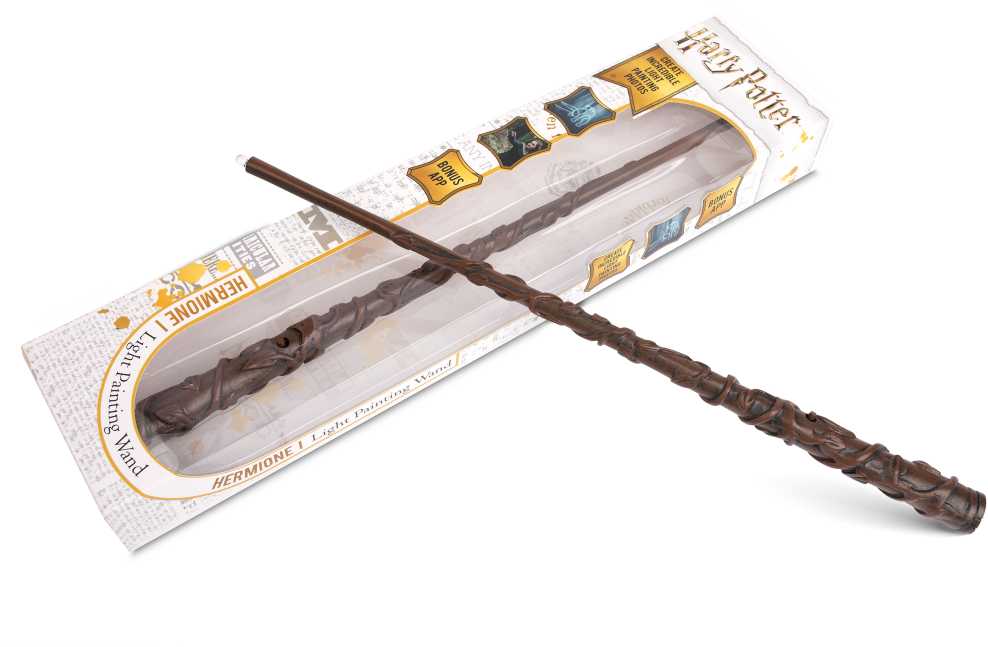 HARRY POTTER Šviečianti piešimo lazdelė – Hermione Granger, 35 cm