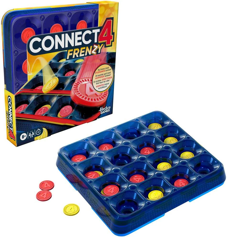 HASBRO GAMING CONNECT 4 Frenzy stalo žaidimas