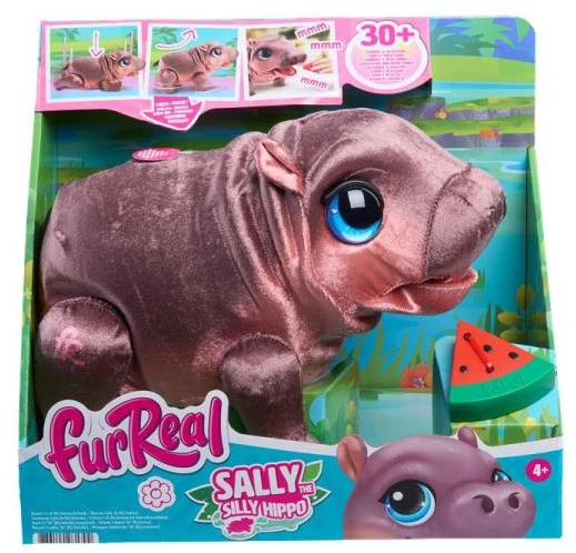 Hasbro FURREAL Interaktyvus begemotas Sally
