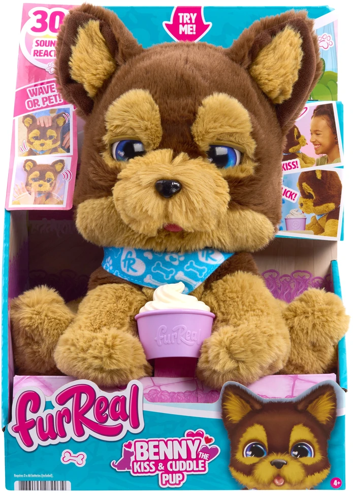 Hasbro FURREAL Interaktyvus šuniukas „Benny the Kiss & Cuddle Pup“
