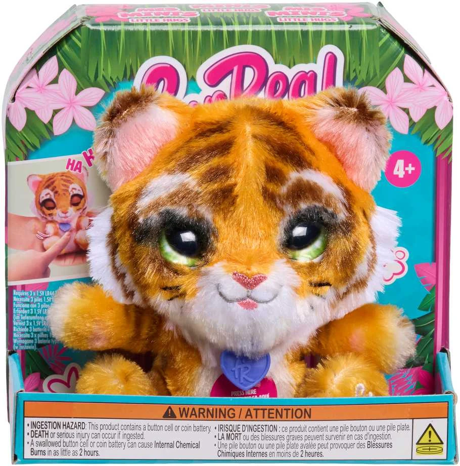 Hasbro FURREAL MY MINI´S LITTLE HUGS Interaktyvus pliušinis gyvūnėlis, 13 cm