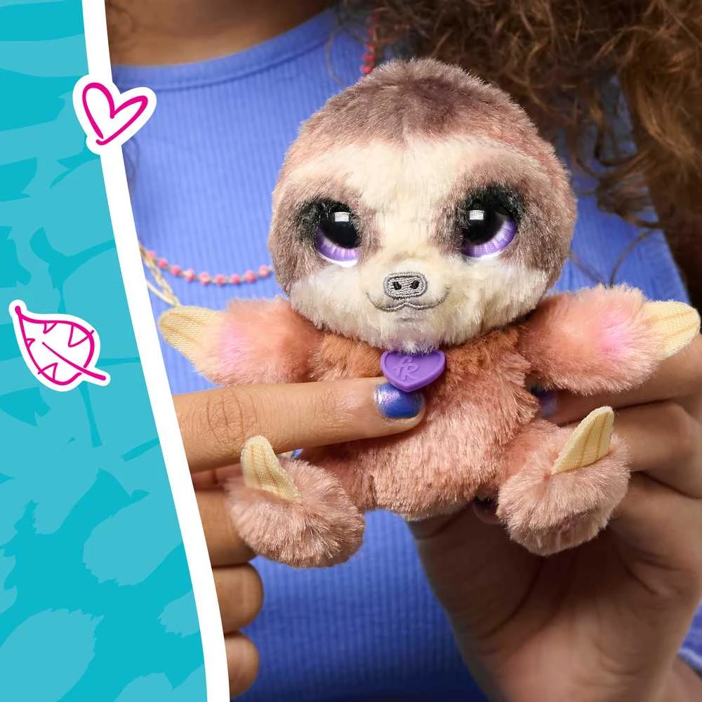 Hasbro FURREAL MY MINI´S LITTLE HUGS Interaktyvus pliušinis gyvūnėlis, 13 cm
