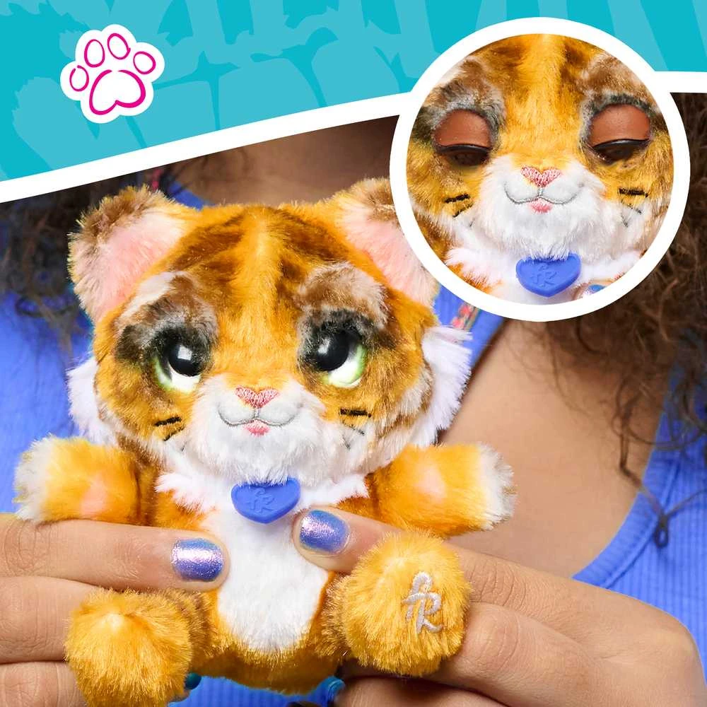 Hasbro FURREAL MY MINI´S LITTLE HUGS Interaktyvus pliušinis gyvūnėlis, 13 cm
