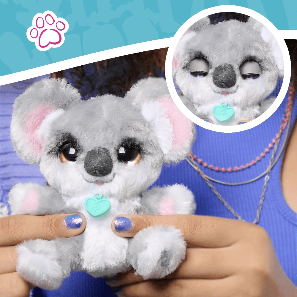 Hasbro FURREAL MY MINI´S LITTLE HUGS Interaktyvus pliušinis gyvūnėlis, 13 cm