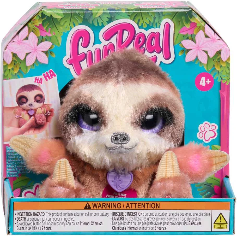 Hasbro FURREAL MY MINI´S LITTLE HUGS Interaktyvus pliušinis gyvūnėlis, 13 cm