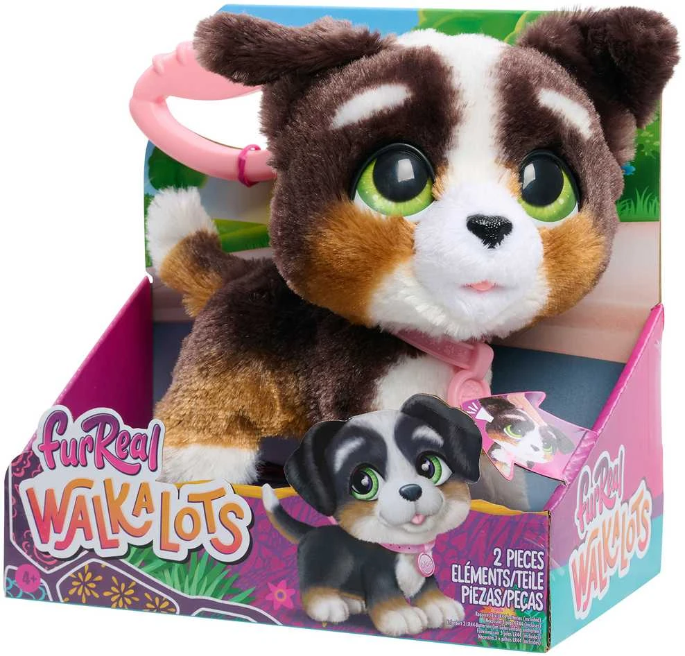 Hasbro FURREAL WALK-A-LOTS Interaktyvus šuniukas Bernedoodle