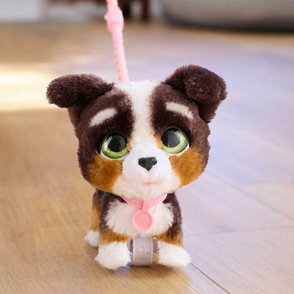 Hasbro FURREAL WALK-A-LOTS Interaktyvus šuniukas Bernedoodle