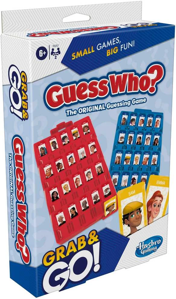 Hasbro „Grab&Go“ kelioninis žaidimas „Atspėk, kas?“