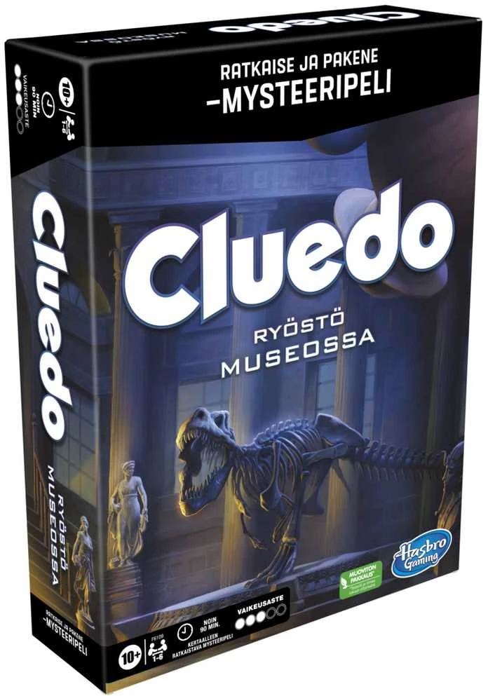 HASBRO GAMING HAS Board game Clue Escape Art Heist, FIN