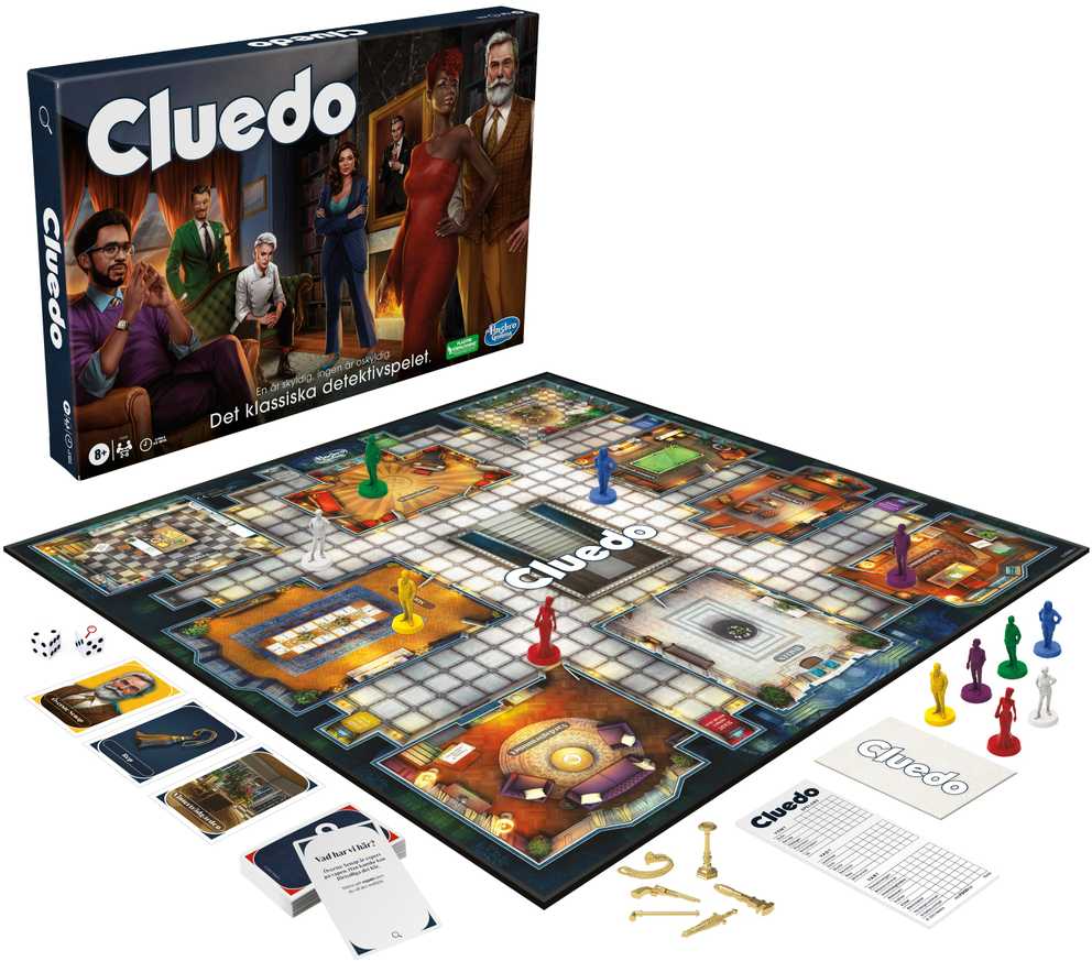 HASBRO GAMING HAVS CLUEDO Cluedo Classic SWE