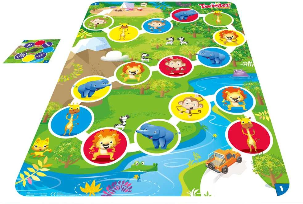 HASBRO GAMING HAS vakarėlių žaidimas Twister Junior, FIN/SWE
