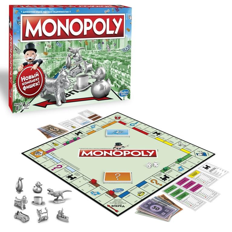 Hasbro stalo žaidimas MONOPOLY CLASSIC, C1009633 (lietuvių k.)