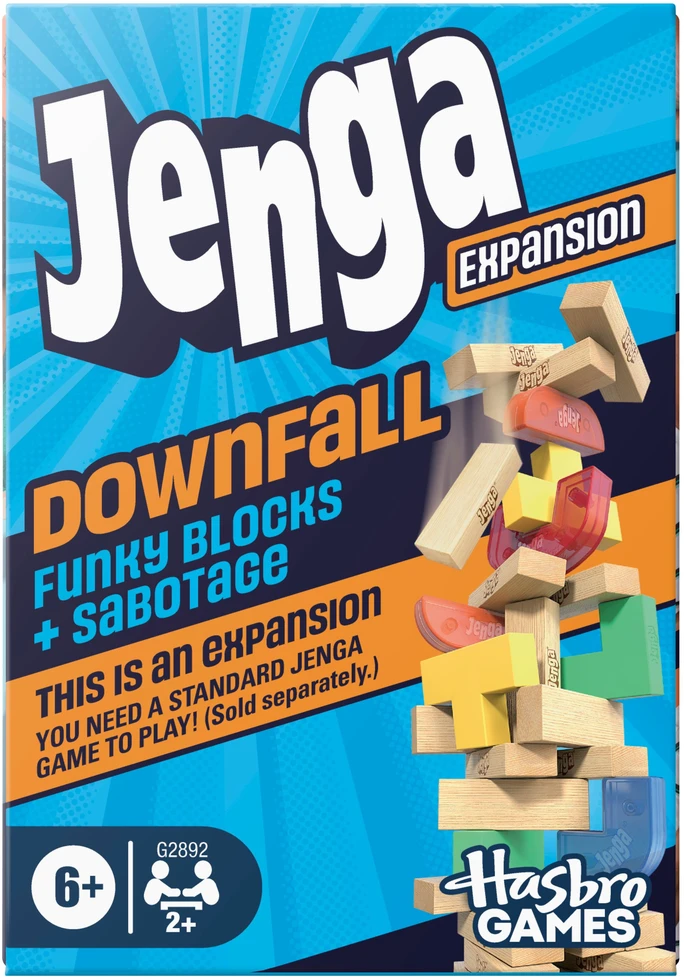 HASBRO GAMING JENGA Žaidimas „Jenga Expansion: Downfall“