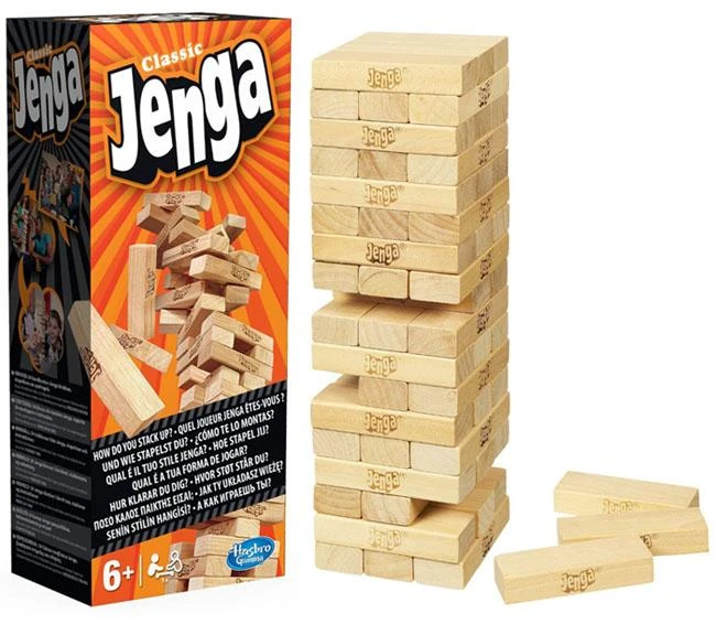 Stalo žaidimas Hasbro Jenga REFRESH A2120