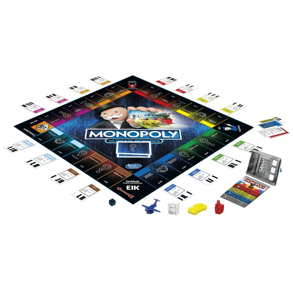 Hasbro Žaidimas „Monopolis: super elektroninė bankininkystė“, LT
