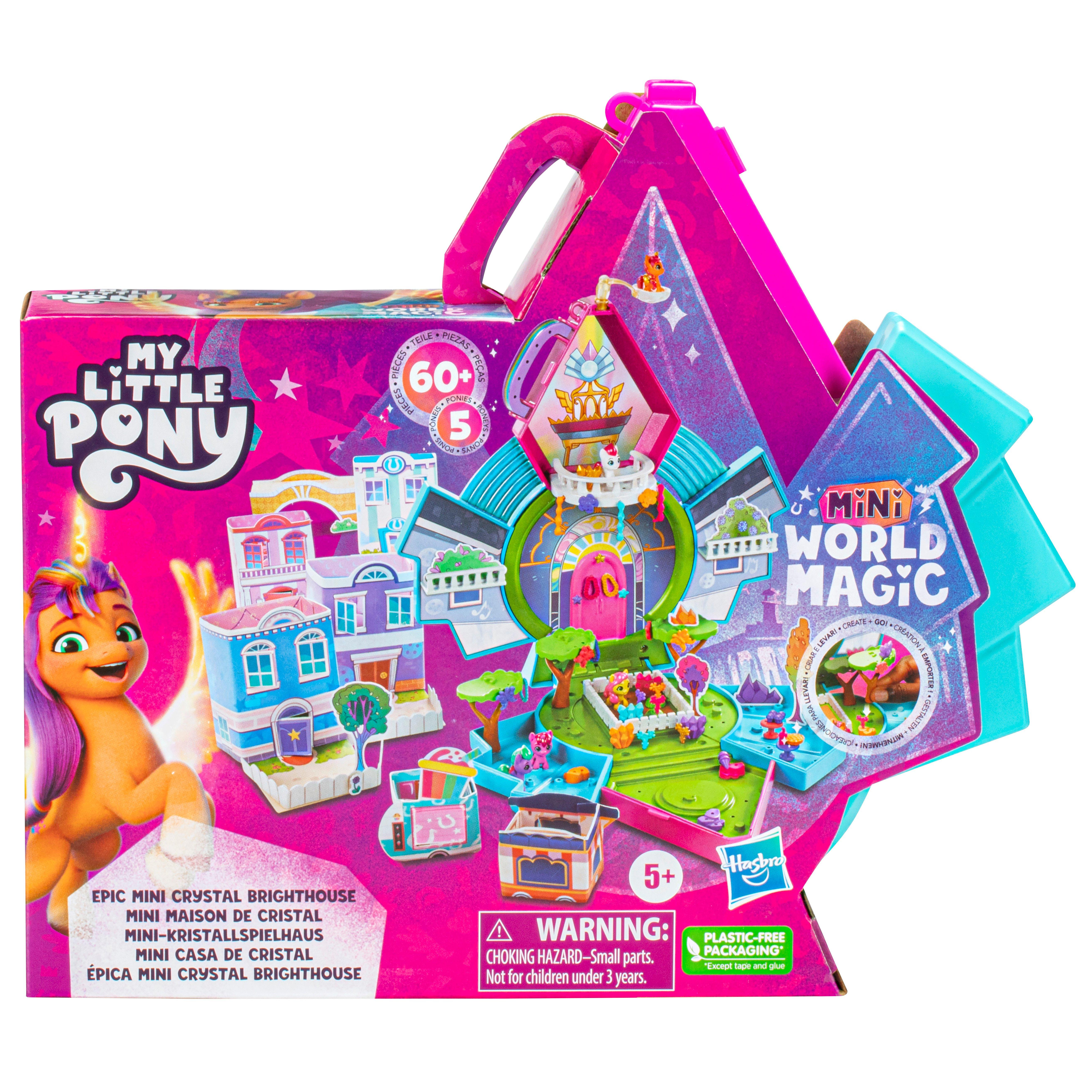 MY LITTLE PONY „Mini World Magic“ rinkinys „Krištolo namelis“ aprašymas - Prekės nuotrauka